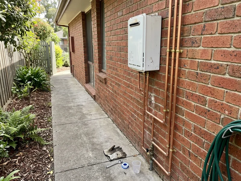 After: Gas Hot Water transformation