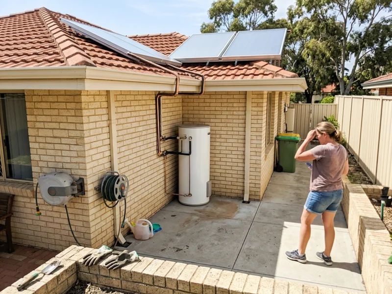 After: Solar Hot Water transformation